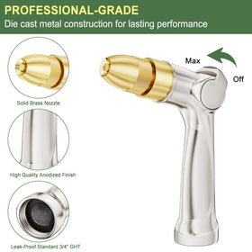 FANHAO adjustable jet-spray offers versatile settings from mist to jet