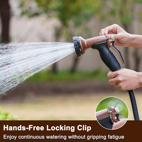 FANHAO nozzle fits all standard 3/4 inch hoses without adapters