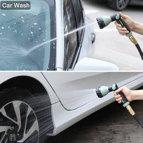 Compatible with standard 3/4-inch garden hoses without adapters.