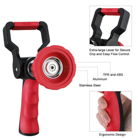 FANHAO ergonomic non slip grip stays comfortable when wet.
