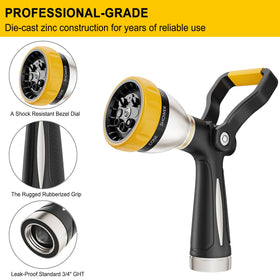 FANHAO ergonomic non slip grip supports comfortable spraying when wet.