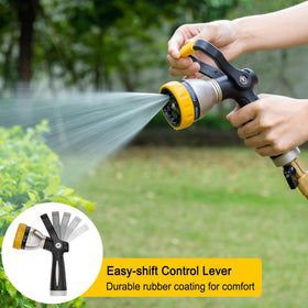 FANHAO nozzle dial displays eight spray patterns for versatile tasks.