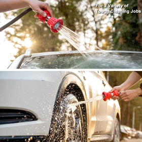 FANHAO nozzle suits car washing, lawn irrigation, and pet showers.