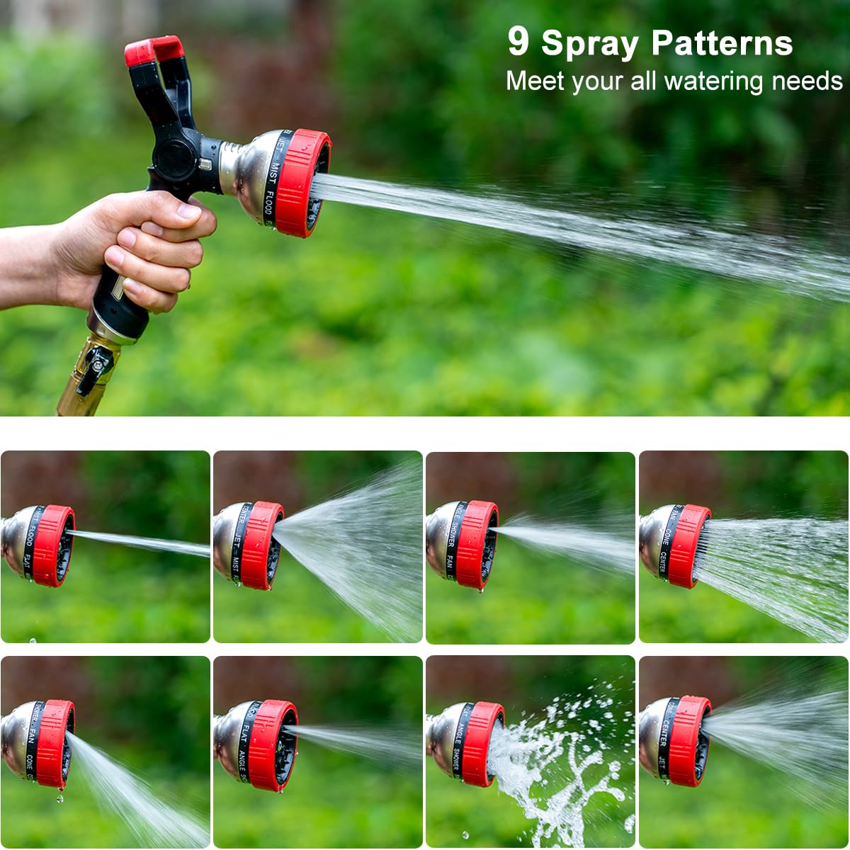 FANHAO nozzle fits standard hoses for quick setup