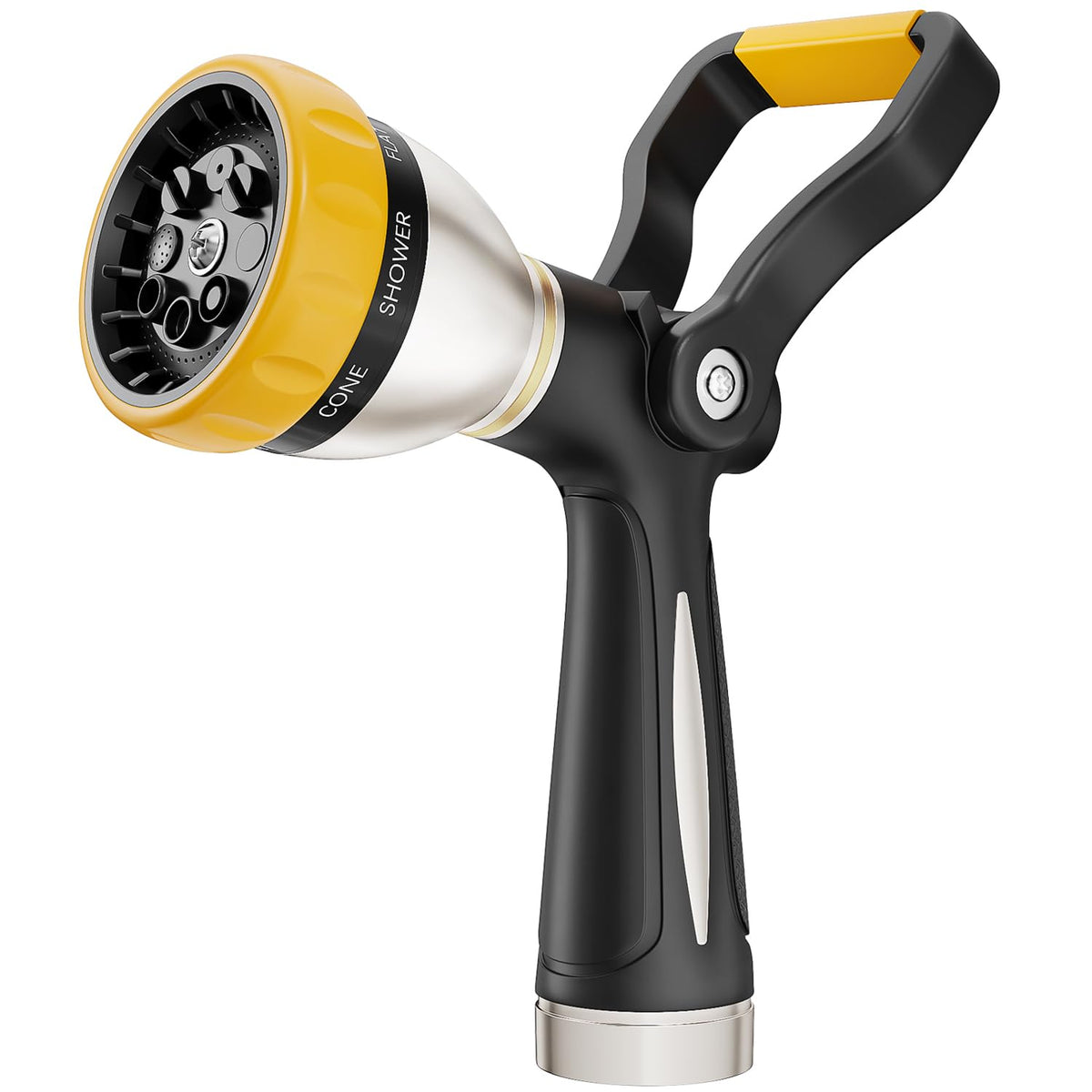 FANHAO fireman nozzle close-up showing rugged metal construction for durable irrigation.