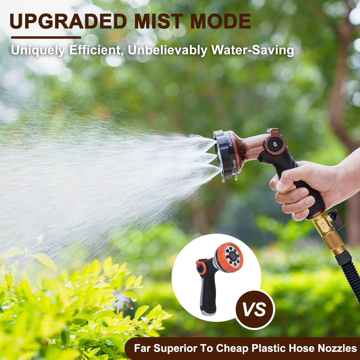 FANHAO fits all standard 3/4-inch hoses with no adapters needed.