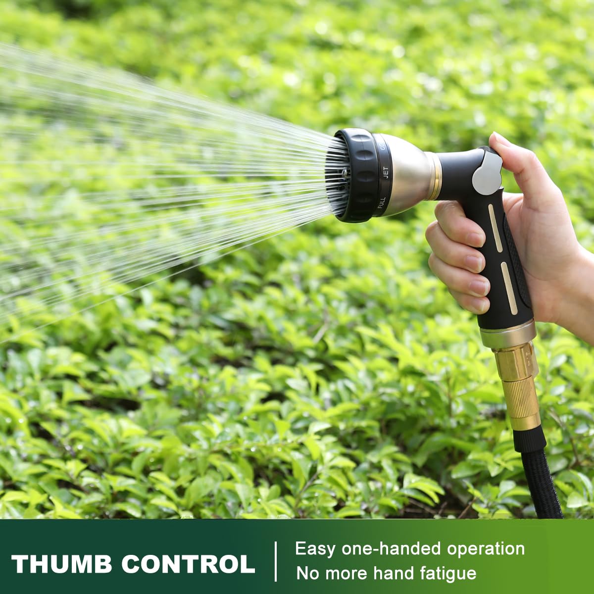 Eight-pattern spray dial on FANHAO nozzle for versatile tasks