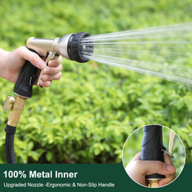 FANHAO ergonomic grip nozzle for comfortable extended use.
