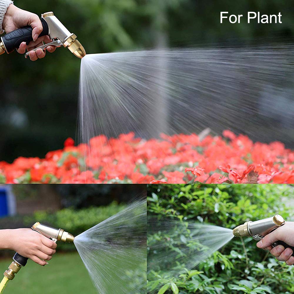 FANHAO nozzle fits standard 3/4 inch hoses for easy setup