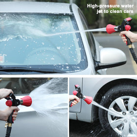 FANHAO high pressure jet stream cleans cars and patios with ease.