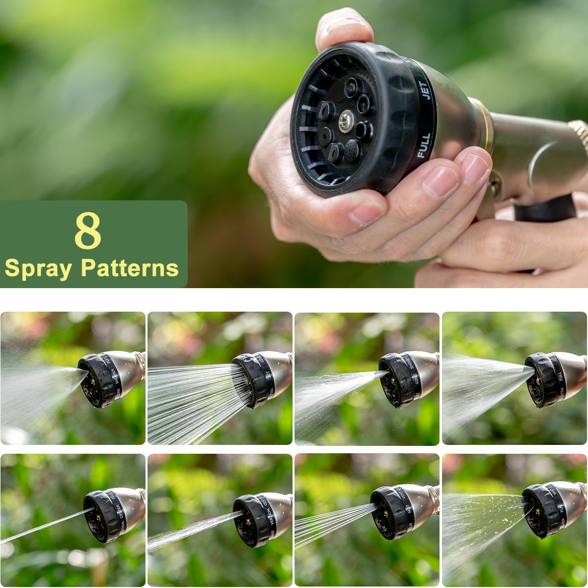 FANHAO leak-proof 3/4-inch thread ensures a secure hose fit