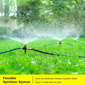 FANHAO metal adjustable sprinkler head offering multiple spray patterns for precise watering