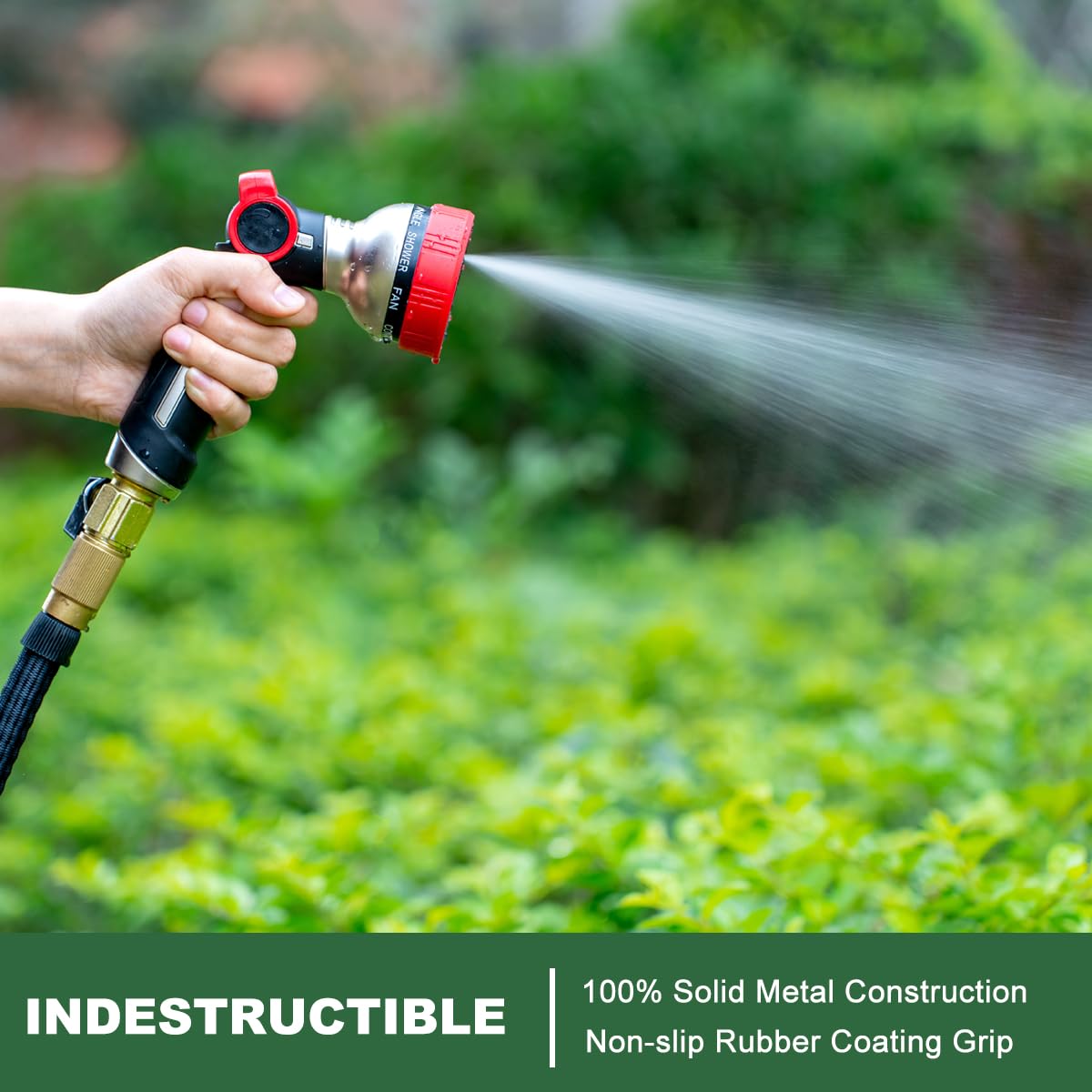 FANHAO metal construction nozzle delivers long-lasting durability against drops and heavy use