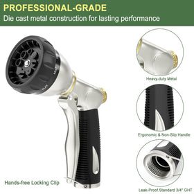 FANHAO soft rubber grip offers comfortable all-day spraying