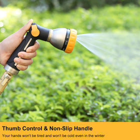 FANHAO fits standard 3/4-inch hoses without adapters.