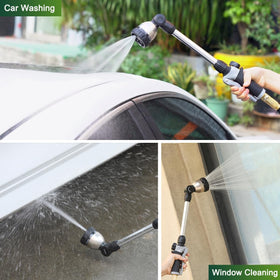 FANHAO rust-resistant metal body withstands outdoor use.