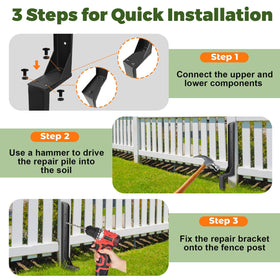 Fanmoss wrench and hex key included for easy installation.