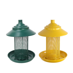 Fanosy Finch Feeder durable metal construction offers long-term use.
