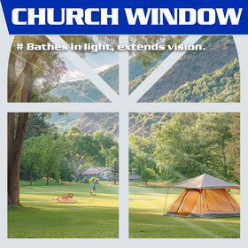Fanpat weatherproof 210D Oxford fabric provides durable outdoor protection