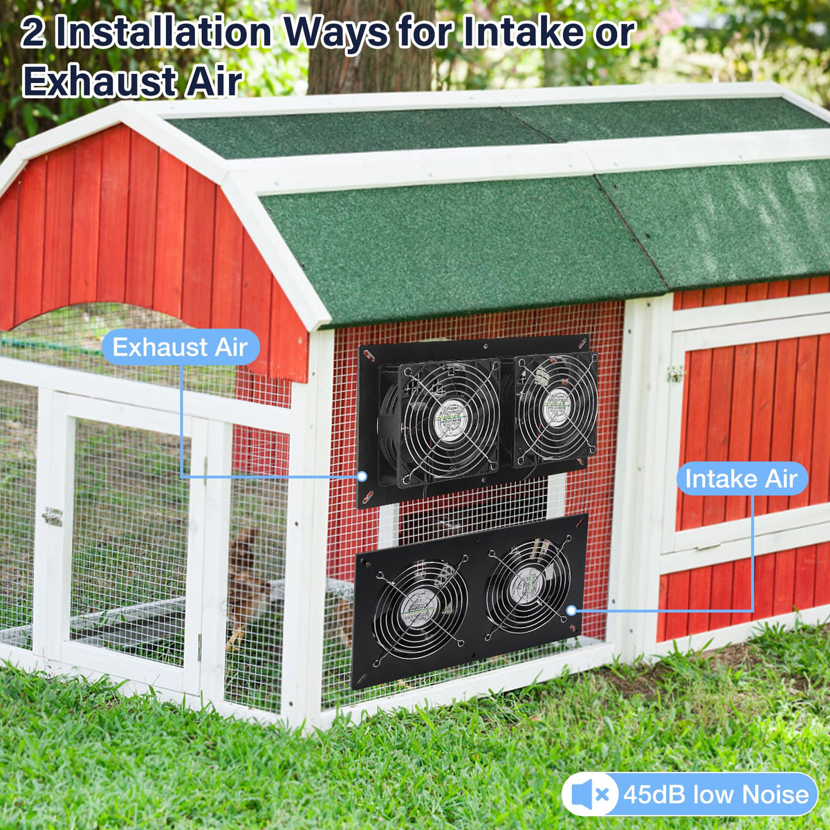 Fanspex Solar 2 Fan Kit operates across wide temperatures from -13°F to 140°F.
