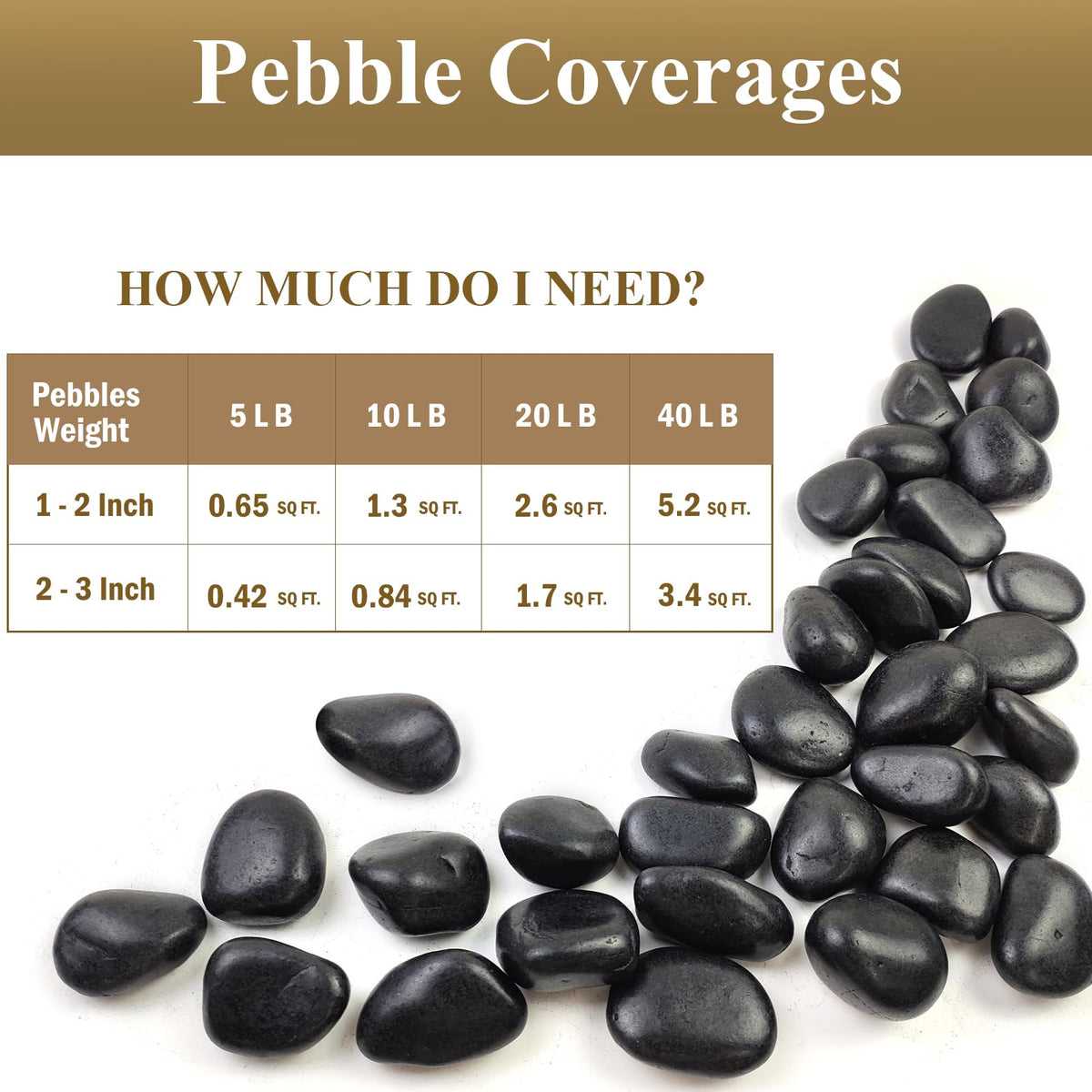 FANTIAN black pebbles outdoor paving for durable, rustic pathways.