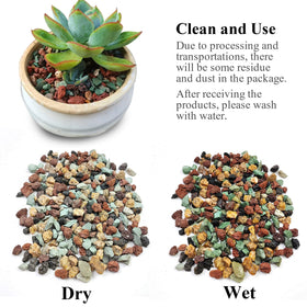 FANTIAN plant drainage media for orchids promotes air circulation around roots.
