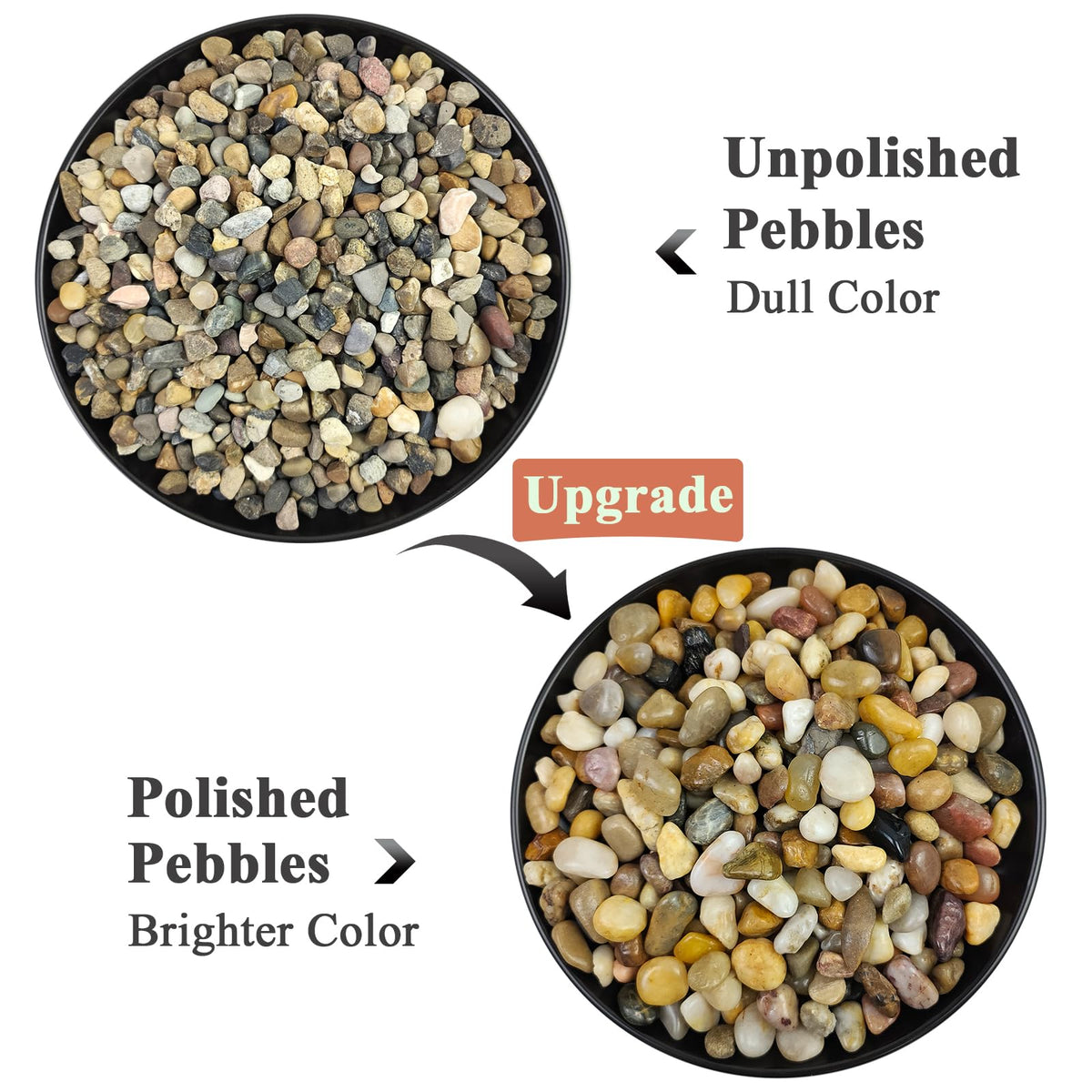 FANTIAN outdoor garden rocks offer durable, natural color for landscaping