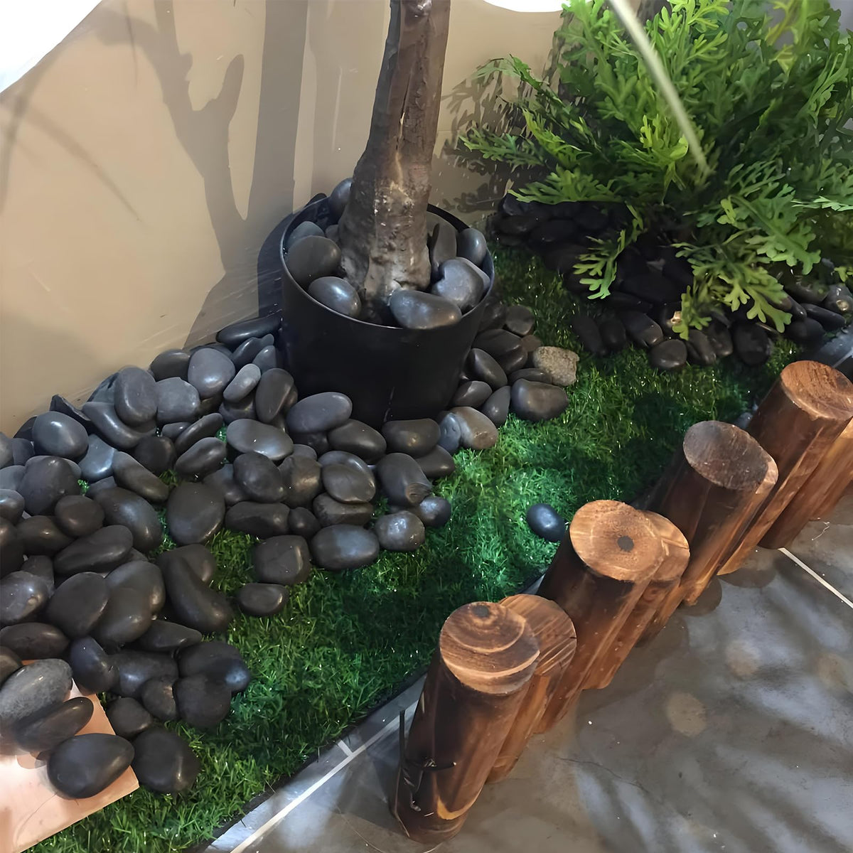 FANTIAN river pebbles outdoor pathway setup for natural charm