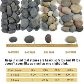 FANTIAN landscaping rocks provide durable walkways and erosion control