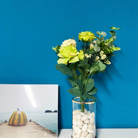 FANTIAN stones in a vase add color and texture