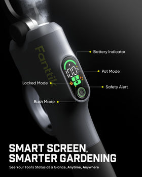 Fanttik Y10 Pro four-level safety system enhances pruning confidence.