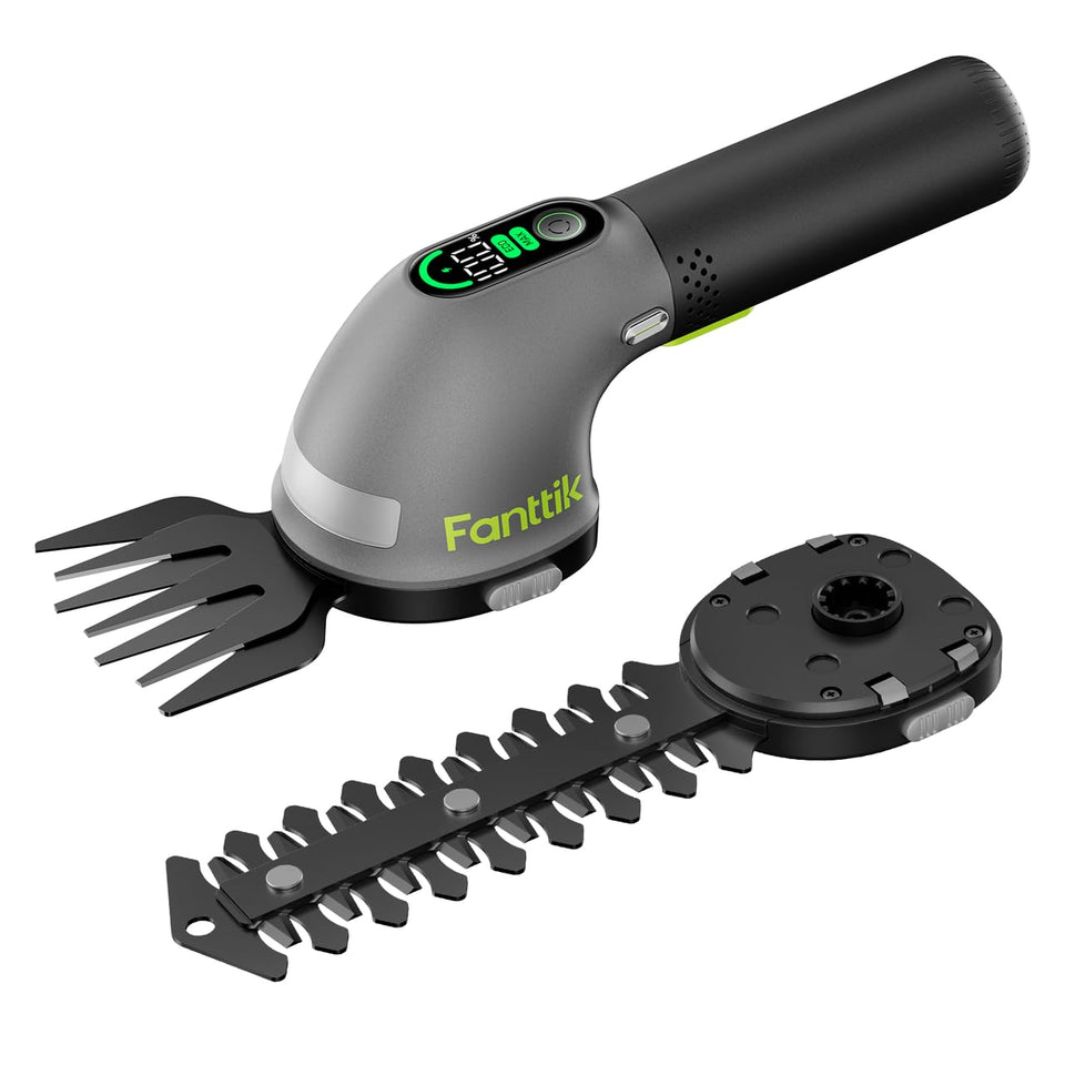 Fanttik Z10 Pro 6-inch hedge trimmer for clean hedge shaping.