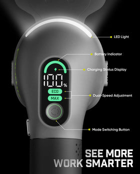Fanttik Z10 Pro Type-C fast charge reduces downtime during yard work.