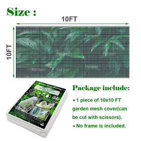 FARAER protective netting for vegetables fruits and flowers keeps pests at bay