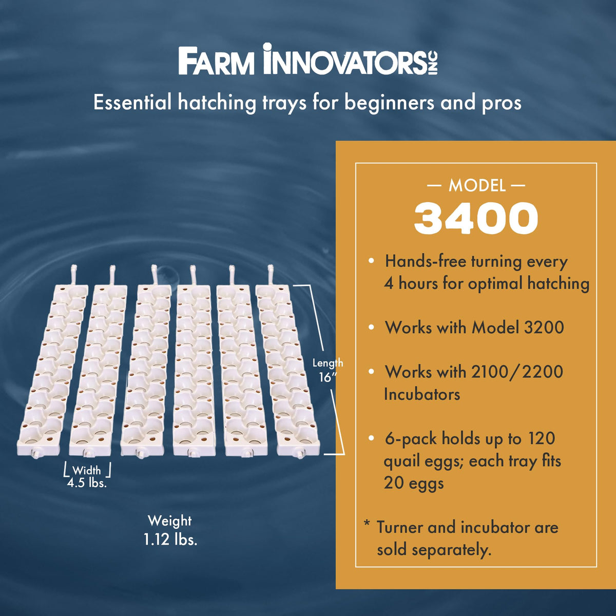 Farm Innovators rails being installed for easy setup