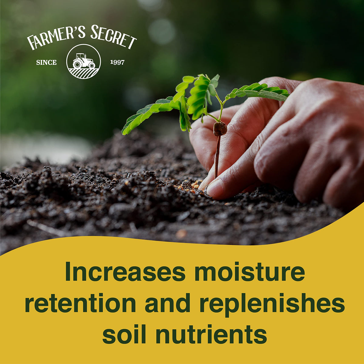 OMRI-listed activated humic acid in Farmer's Secret formula