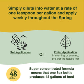 Flower and fruit potential with Farmer's Secret Spring Booster in early season
