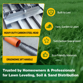 FARMHOLYCOWKING lawn repair and pit filling helper for even patches