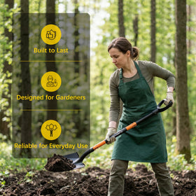 FARMHOLYCOWKING shovel ideal for garden digging and transplanting.