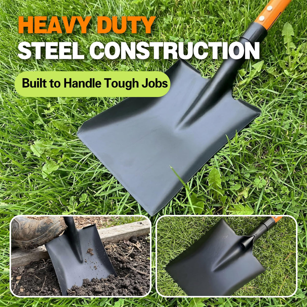 FARMHOLYCOWKING transfer shovel design speeds material handling on job sites.