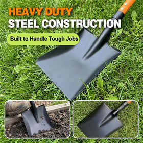 FARMHOLYCOWKING transfer shovel design speeds material handling on job sites.