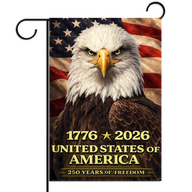 FARMNALL 250th Anniversary flag front view for bright outdoor decor