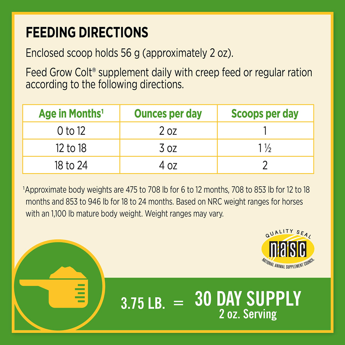 Farnam Grow Colt easy-to-feed pellets simplify foal feeding