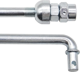 Fascinatte 194208 bow-tie cotter pin enhances pin retention.