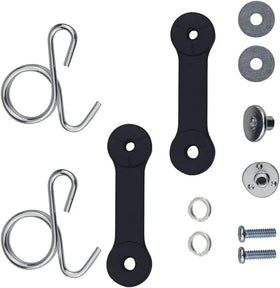 Fascinatte 2-pack bagger latch straps for tractors, easy replacement.