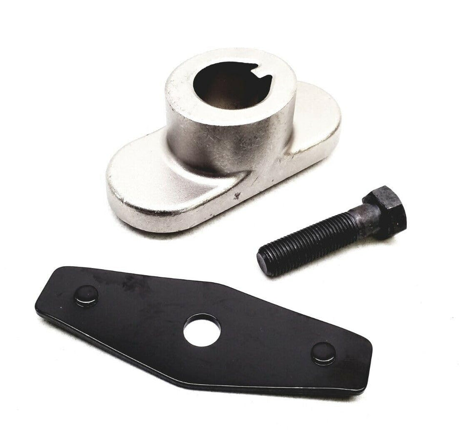 Fascinatte 748-0376E blade adapter kit components ready for quick mower blade changes.
