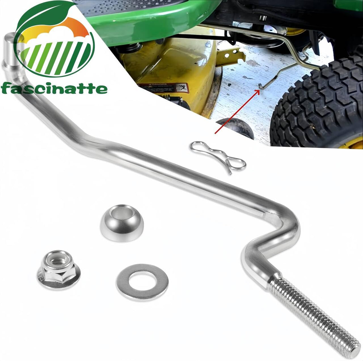 Fascinatte GX20497 compatibility with John Deere models highlighted.