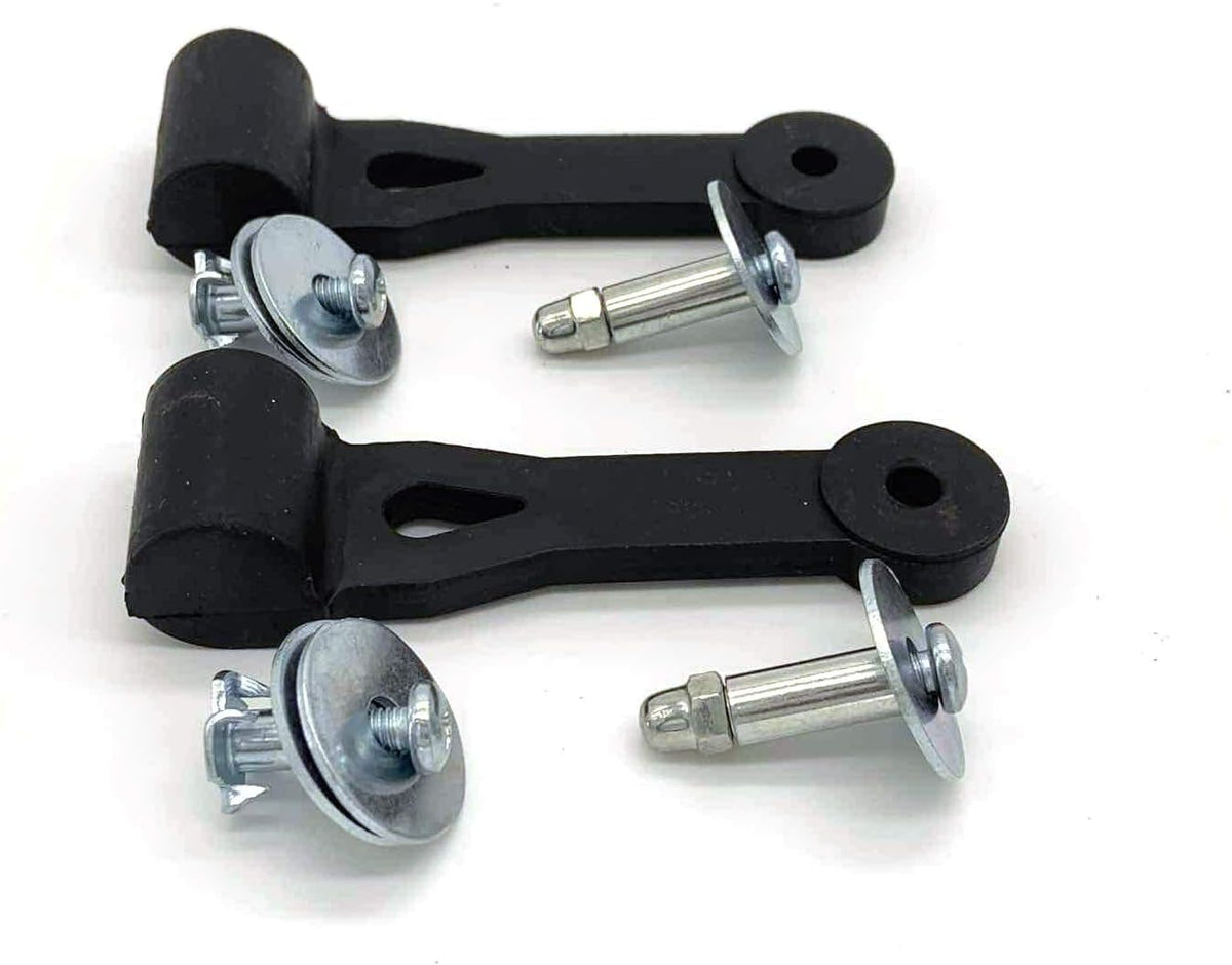 Fascinatte tractor bagger hood latch assembly with durable mounting hardware for quick replacement