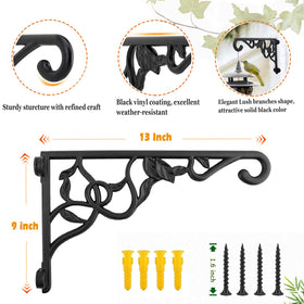 Fashioncool heavy-duty hanger with 13-inch reach for larger pots.