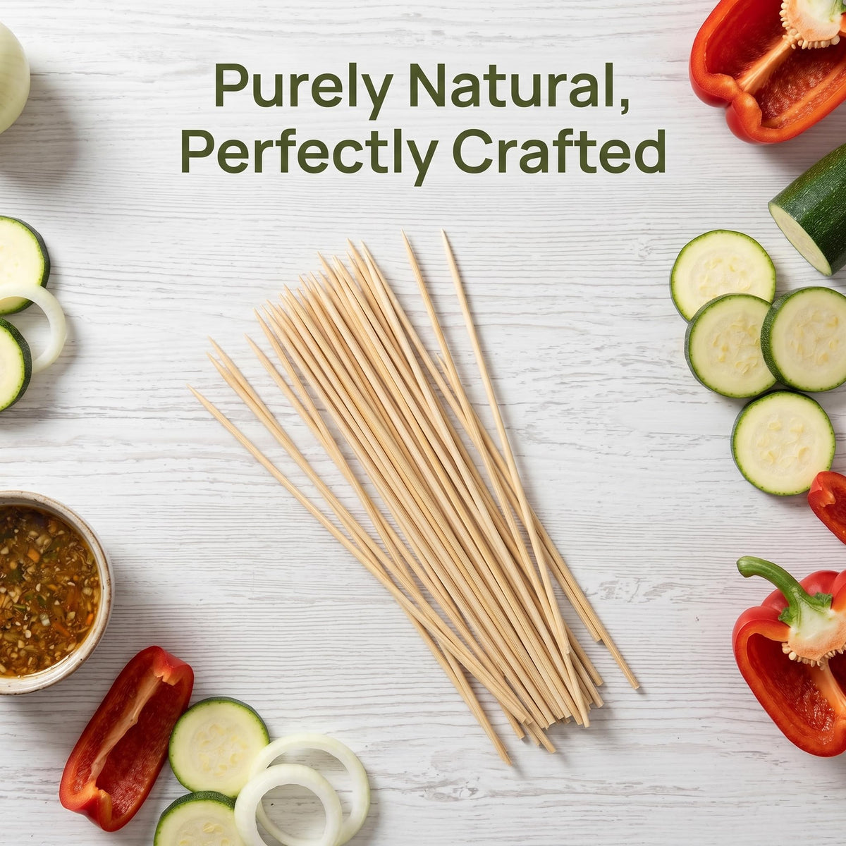Fasmov eco-friendly skewers come in a large 1000-pack.